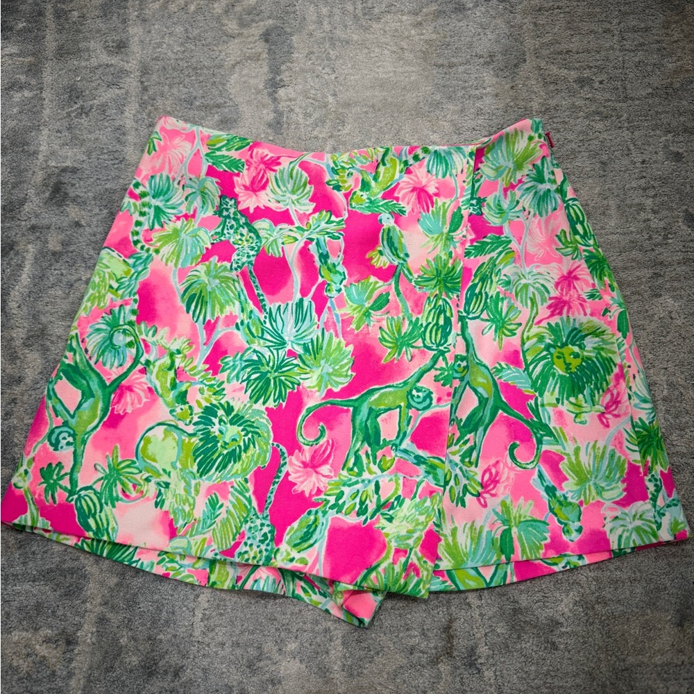 Lilly Pulitzer Pink and Green Patterned Garment